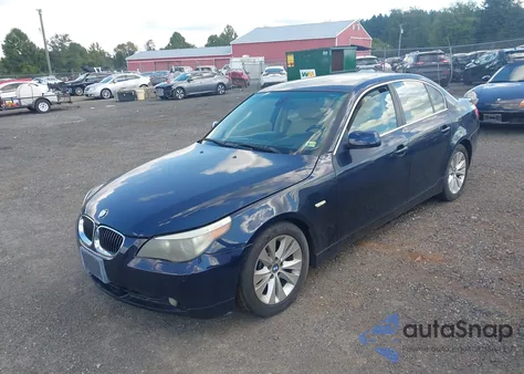 2005 BMW 545I z USA, uszkodzony, nr VIN WBANB33565B115610